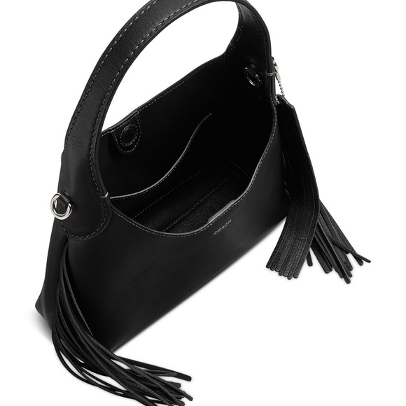 Coach Brooklyn 23 with Fringe -Black - Picture 4 of 5